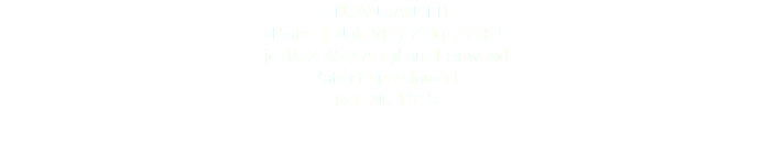 SUSAN JANSER «Blanc + Noir VI» / 2 tlg. / 2015 je 45 X 45 / Acryl auf Leinwand datiert und signiert Ref. Nr. 1518 